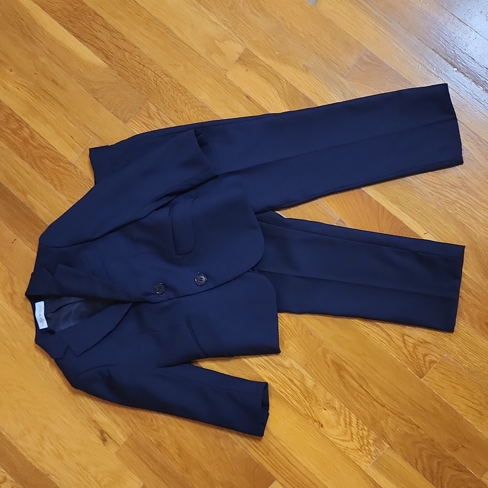 Trish Scully Child Navy 2 piece suit